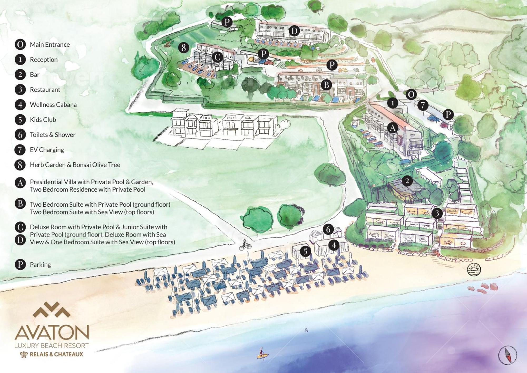 Avaton Luxury Hotel&Villas – Relais&Chateaux Ouranoupoli Extérieur photo